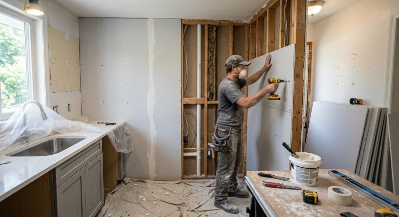 Drywall Renovation in Conroe, TX