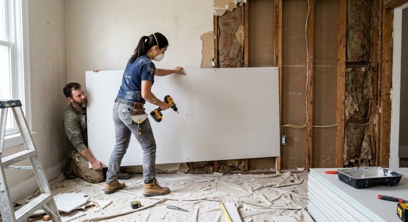 Kitchen Drywall Installation in Alpharetta, GA